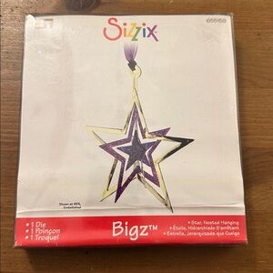Ellison Sizzix Bigz BIGkick/Big Shot Die-Star, Nested Hanging Ornament 655159